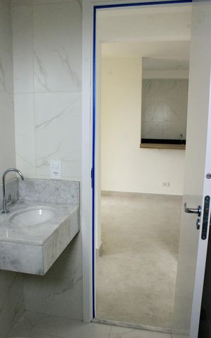 Apartamento à venda com 52m², 2 quartos e 1 vagaBanheiro social 