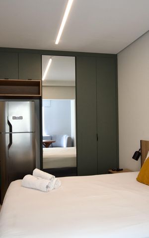 Studio para alugar com 25m², 1 quarto e sem vaga