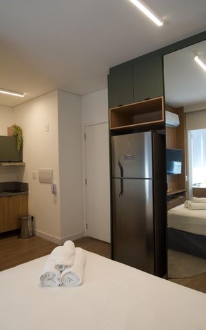 Studio para alugar com 25m², 1 quarto e sem vaga