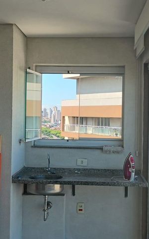 Apartamento à venda com 48m², 1 quarto e 1 vaga Apartamento à venda com 48m², 1 quarto e 1 vagaVaranda