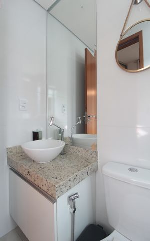 Apartamento à venda com 160m², 3 quartos e 2 vagasBanheiro da Suite