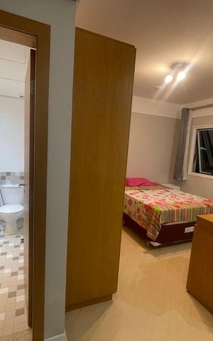 Apartamento à venda com 35m², 1 quarto e 1 vagaSala/Quarto