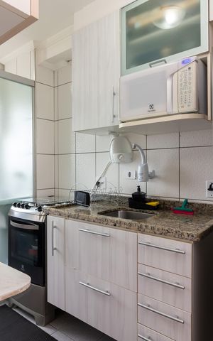 Apartamento para alugar com 48m², 2 quartos e 1 vaga Apartamento para alugar com 48m², 2 quartos e 1 vagaCozinha