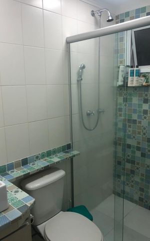 Apartamento à venda com 76m², 3 quartos e 2 vagas Apartamento à venda com 76m², 3 quartos e 2 vagasBanheiro