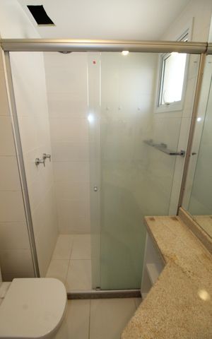 Apartamento para alugar com 90m², 3 quartos e 1 vagaBanheiro da Suíte 1