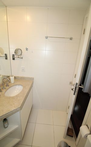 Apartamento para alugar com 90m², 3 quartos e 1 vagaBanheiro da Suíte 1