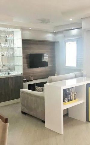Apartamento à venda com 76m², 2 quartos e 2 vagas Apartamento à venda com 76m², 2 quartos e 2 vagasSala