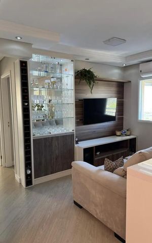 Apartamento à venda com 76m², 2 quartos e 2 vagas Apartamento à venda com 76m², 2 quartos e 2 vagasSala