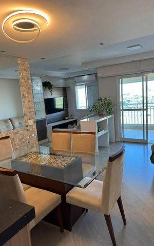 Apartamento à venda com 76m², 2 quartos e 2 vagas Apartamento à venda com 76m², 2 quartos e 2 vagasSala