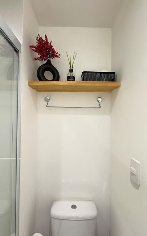 Studio para alugar com 19m², 1 quarto e sem vaga Studio para alugar com 19m², 1 quarto e sem vagaBanheiro