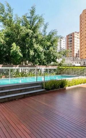 Studio para alugar com 36m², 1 quarto e 1 vaga Studio para alugar com 36m², 1 quarto e 1 vagaPiscina