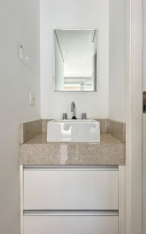 Studio para alugar com 36m², 1 quarto e 1 vaga Studio para alugar com 36m², 1 quarto e 1 vagaBanheiro