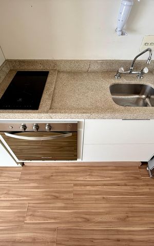 Studio para alugar com 36m², 1 quarto e 1 vaga Studio para alugar com 36m², 1 quarto e 1 vagaCozinha