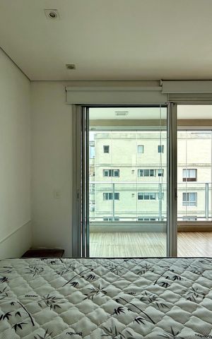 Studio para alugar com 36m², 1 quarto e 1 vaga Studio para alugar com 36m², 1 quarto e 1 vagaQuarto