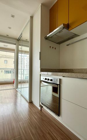 Studio para alugar com 36m², 1 quarto e 1 vaga Studio para alugar com 36m², 1 quarto e 1 vagaCozinha