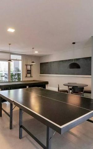 Studio para alugar com 36m², 1 quarto e 1 vaga Studio para alugar com 36m², 1 quarto e 1 vagaSalão de Jogos