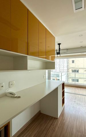 Studio para alugar com 36m², 1 quarto e 1 vaga Studio para alugar com 36m², 1 quarto e 1 vagaCozinha