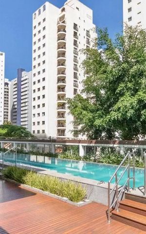 Studio para alugar com 36m², 1 quarto e 1 vaga Studio para alugar com 36m², 1 quarto e 1 vagaPiscina