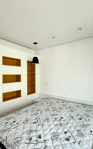Studio para alugar com 36m², 1 quarto e 1 vaga Studio para alugar com 36m², 1 quarto e 1 vagaQuarto