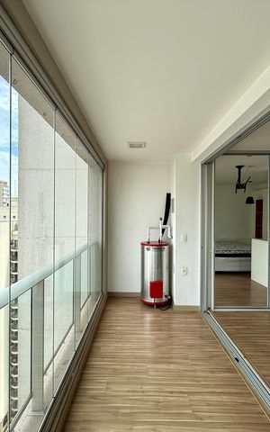 Studio para alugar com 36m², 1 quarto e 1 vaga Studio para alugar com 36m², 1 quarto e 1 vagaSacada