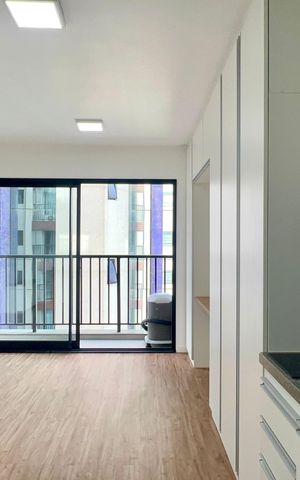 Studio à venda com 26m², 1 quarto e sem vagaCozinha