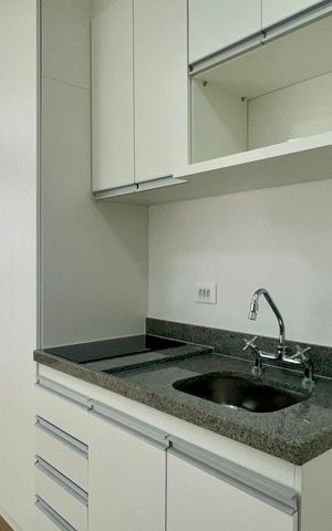 Studio à venda com 26m², 1 quarto e sem vagaCozinha