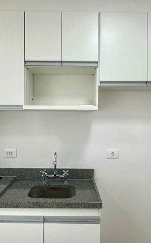 Studio à venda com 26m², 1 quarto e sem vagaCozinha
