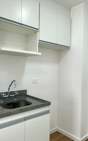 Studio à venda com 26m², 1 quarto e sem vagaCozinha
