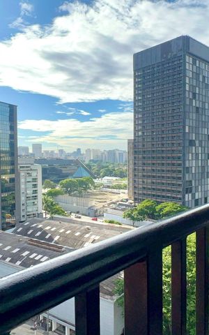 Studio à venda com 26m², 1 quarto e sem vagaSacada