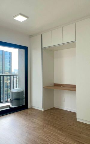 Studio à venda com 26m², 1 quarto e sem vagaStudio