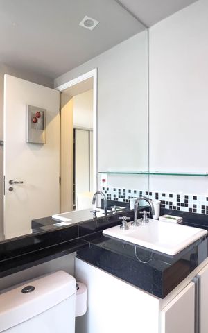 Studio à venda com 30m², 1 quarto e 1 vaga Studio à venda com 30m², 1 quarto e 1 vagaBanheiro