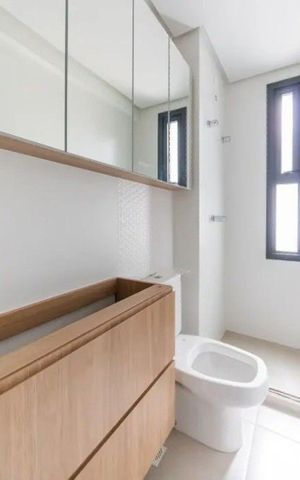 Apartamento para alugar com 57m², 2 quartos e 2 vagas Apartamento para alugar com 57m², 2 quartos e 2 vagasBanheiro 2