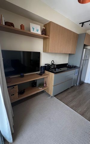 Studio para alugar com 37m², 2 quartos e sem vaga