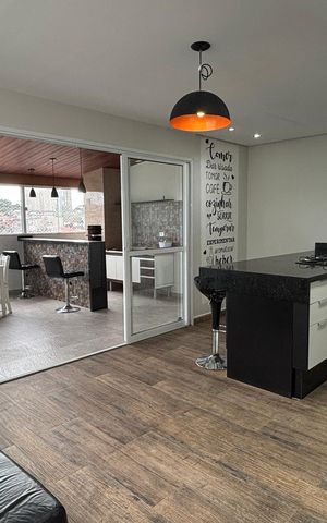 Apartamento para alugar com 150m², 3 quartos e 2 vagas Apartamento para alugar com 150m², 3 quartos e 2 vagasCobertura - Cozinha