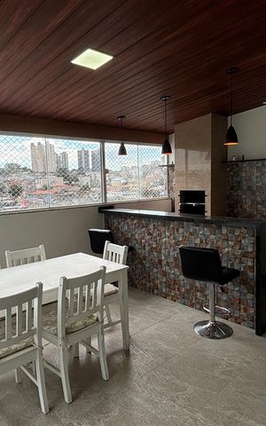Apartamento para alugar com 150m², 3 quartos e 2 vagas Apartamento para alugar com 150m², 3 quartos e 2 vagasCobertura - Cozinha