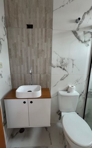 Apartamento para alugar com 150m², 3 quartos e 2 vagas Apartamento para alugar com 150m², 3 quartos e 2 vagasBanheiro da Suíte
