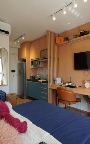 Studio à venda com 23m², 1 quarto e sem vagaStudio