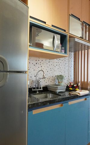 Studio à venda com 23m², 1 quarto e sem vagaCozinha