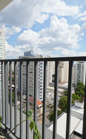 Studio à venda com 23m², 1 quarto e sem vagaVaranda