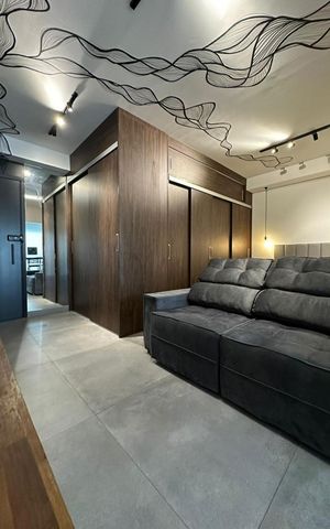 Apartamento à venda com 34m², 1 quarto e 1 vaga Apartamento à venda com 34m², 1 quarto e 1 vagaSala