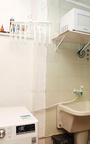 Apartamento à venda com 49m², 1 quarto e sem vagaCozinha + Área de Serviço