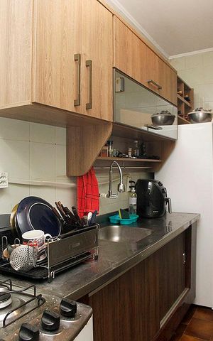 Apartamento à venda com 49m², 1 quarto e sem vagaCozinha + Área de Serviço
