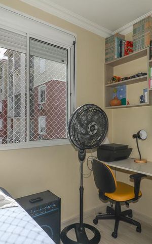 Apartamento à venda com 67m², 3 quartos e 1 vagaQuarto 3