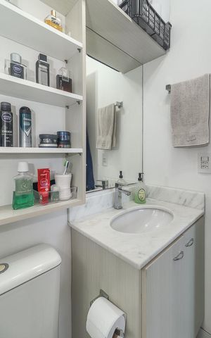 Apartamento à venda com 67m², 3 quartos e 1 vagaBanheiro da Suíte