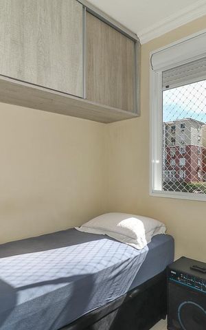 Apartamento à venda com 67m², 3 quartos e 1 vagaQuarto 3