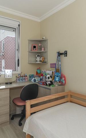 Apartamento à venda com 67m², 3 quartos e 1 vagaQuarto 2
