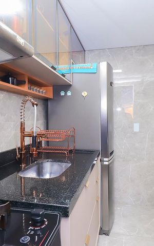 Apartamento à venda com 38m², 2 quartos e 1 vagaCozinha