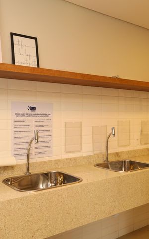Apartamento à venda com 38m², 2 quartos e 1 vagaLavanderia