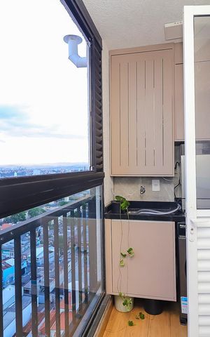 Apartamento à venda com 38m², 2 quartos e 1 vagaVaranda / Área de Serviço