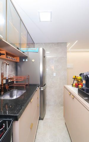 Apartamento à venda com 38m², 2 quartos e 1 vagaCozinha
